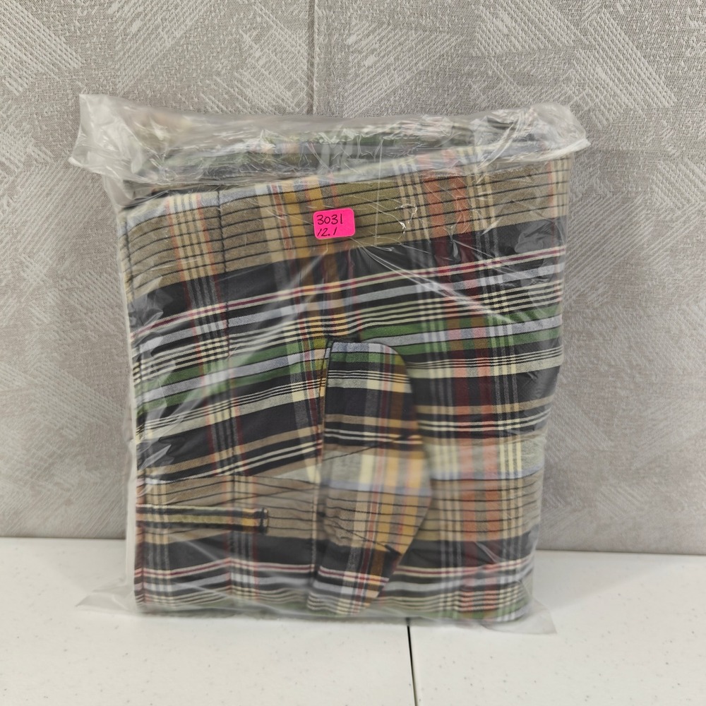Vintage Polo Ralph Lauren Shorts Mens 46B 46 Big Indian Madras Plaid Preppy - Picture 10 of 11